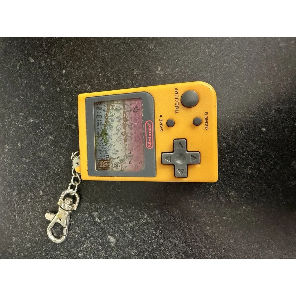 Nintendo Donkey Kong Jr Mini Classics Keychain LCD Game Tested Works Sound